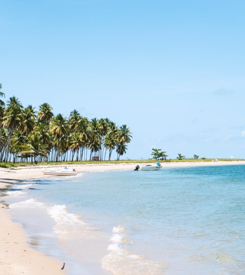 family beach vacation Trancoso Brazil